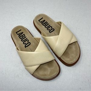 Labucq Leather Mo Slide Sandals 38